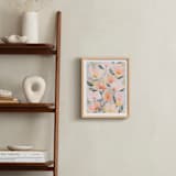 "Speckled Garden" - Art Print in White by Whitney Rainsdon - In a Room