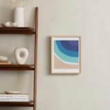 "By the Bay" - Art Print in White by Jenny Partrite - In a Room