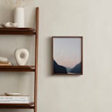 "Explore Your World" - Art Print in White by Amy Carroll - In a Room