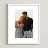 "With a Heart: Foil Framed Photo" - Foil Framed Photo in Gold by Laura Hamm - Framed