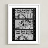 "Vintage Film: Framed Photo" - Framed Photo in Noir by Christie Garcia - Framed