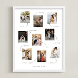 "The Story of Us" - Framed Photo in Snow by Ester Bernaldo de Quiros - Framed