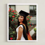 "The Big Picture: Graduation Framed Photo" - Framed Photo in White by Minted - Framed