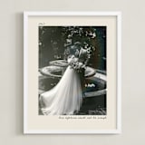 "Love of a Lifetime: Portrait" - Framed Photo in Bone by Brittney Jensen - Framed