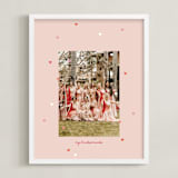 "Drops of Love: Portrait Framed Photo" - Framed Photo in Rose by Leia Matt - Framed