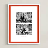 "Stacked Two Photo: Framed Photo" - Framed Photo in Cherry by Blustery August - Framed