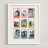 "Funfetti Portrait 9 Photo" - Framed Photo in Kaleidoscope by Kamala Nahas - Framed