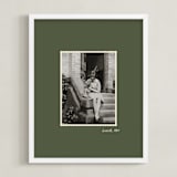 "Old Time: Portrait" - Framed Photo in Cactus by letterfix - Framed