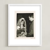 "Framed in Time: Portrait" - Framed Photo in Silk by Alisa Galitsyna - Framed