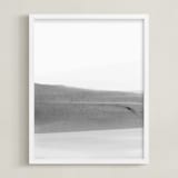 "Forecast" - Art Print in Black & White by Ashleigh Ninos - Framed