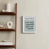 "Guest Check: Custom Print" - Custom Print in Teal by Jennifer Lew - In a Room