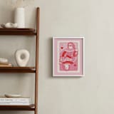 "The Queen: Custom Print" - Custom Print in Bubblegum by Jenna Holcomb - In a Room