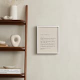 "The Letter" - Custom Print in Lime by Helena Vitto - In a Room