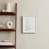 "Your Text: Custom Foil Print" - Custom Foil Print in Gold by Minted - In a Room