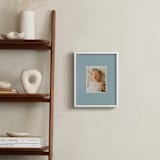 "Squiggle: Portrait" - Framed Photo in Sky by Kelly Watkins - In a Room