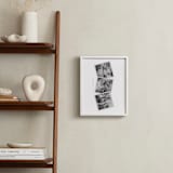 "Memory Stack" - Framed Photo in Ivory by Ana de Sousa - In a Room