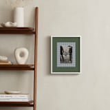 "Gingham: Portrait" - Framed Photo in Forest by Kelly Watkins - In a Room