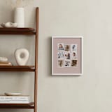 "9 Snaps" - Framed Photo in Dusty Blush by Hooray Creative - In a Room