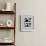 "Stacked Two Photo: Framed Photo" - Framed Photo in Winter Berry by Blustery August - In a Room