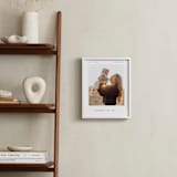 "Be There: Portrait Framed Photo" - Framed Photo in Charcoal by Blustery August - In a Room