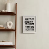 "Beautiful Stripes" - Framed Photo in Vanilla by Sumak Studio - In a Room