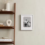 "Bevel Border: Portrait" - Framed Photo in Blush by Carolyn MacLaren - In a Room