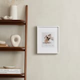 "Classic Snap: Portrait Framed Photo" - Framed Photo in Quartz by Minted - In a Room