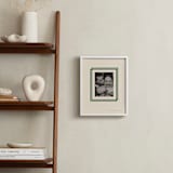 "Double Border: Landscape" - Framed Photo in Emerald by letterfix - In a Room
