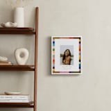 "Colorful Tiles: Portrait Framed Photo" - Framed Photo in Olive by Sierra Lee - In a Room