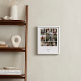 "Seven Photo: Portrait Framed Photo" - Framed Photo in Snow by Lori Wemple - In a Room