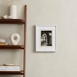"Framed in Time: Portrait" - Framed Photo in Silk by Alisa Galitsyna - In a Room