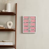 "Angst" - Art Print in Pastel Pink by Frances Sousa - In a Room