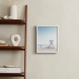 "Tower 2" - Art Print in tower blue by Kamala Nahas - In a Room