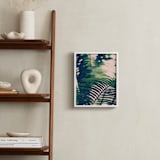 "Labyrinths" - Art Print in forest green by ALICIA BOCK - In a Room