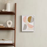 "Shifting" - Art Print in Blush by Kelly Nasuta - In a Room