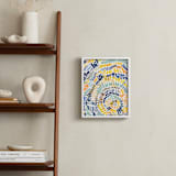 "Sun Drop" - Art Print in Golden Yellow by Holly Royval - In a Room
