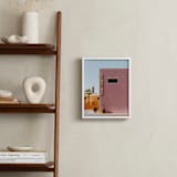 "Desert Oasis" - Art Print in Desert Blue by Kaitlin Rebesco - In a Room