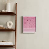 "The Pink Door" - Art Print in Pink by Jenna Gibson - In a Room