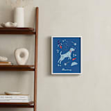 "Space Pup" - Personalized Art Print in Celestial by Kristin Mastoras - In a Room