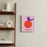 "My Fruity Family III" - Personalized Art Print in Citrus by Marta Crea - In a Room