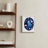 "To the stars and beyond" - Art Print in Prussian Blue by raven erebus - In a Room