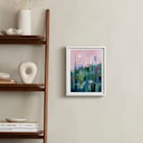 "Feel So Fine" - Art Print in Emerald Green by Sarina Diakos - In a Room