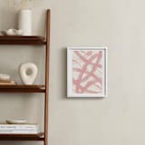 "PINK REFLECTIONS" - Art Print in Blush by Ampersand Design Studio - In a Room