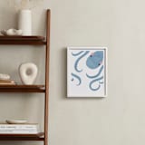 "Little Septopus" - Art Print in Ocean by Jackie Crawford - In a Room