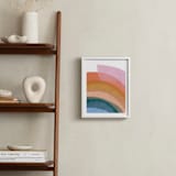 "paper rainbow" - Art Print in Rainbow by Carrie Moradi - In a Room