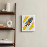 "Space to Explore I" - Art Print in Flare by Heather Schertzer - In a Room