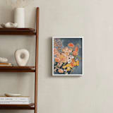 "Sitting Pretty II" - Art Print in Coral by Jennifer Allevato - In a Room