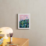 "Feel So Fine" - Art Print in Emerald Green by Sarina Diakos - In a Room