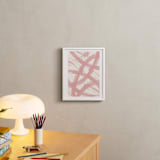 "PINK REFLECTIONS" - Art Print in Blush by Ampersand Design Studio - In a Room