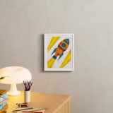 "Space to Explore I" - Art Print in Flare by Heather Schertzer - In a Room